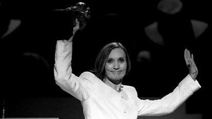 Pilar Miró, en 1997.