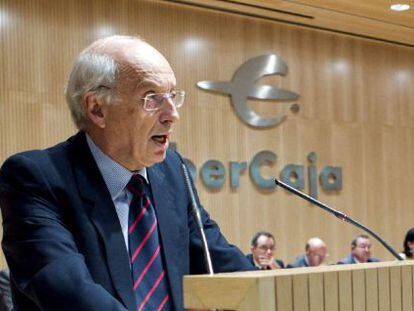 El director general de Ibercaja, Jose Luis Aguirre