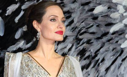 Angelina Jolie, en el estreno de 'Maléfica, en Londres, en octubre.
