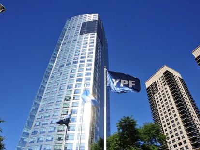Sede de YPF en Buenos Aires.