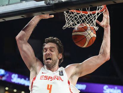 Pau Gasol en al semifinal del Eurobasket