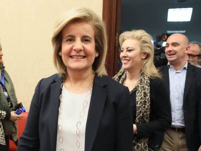 Comparecencia de la ministra de Empleo y Seguridad Social, F&aacute;tima Ba&ntilde;ez en la Comisi&oacute;n del Congreso.