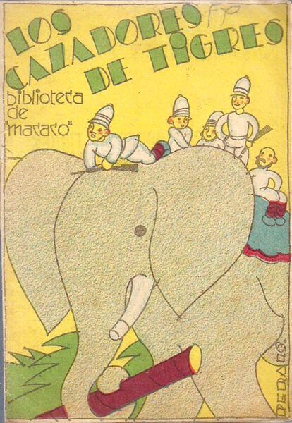 'Los cazadores de tigres' fue uno de los cuentos para niños que escribió en la década de los 20 dentro de la colección de la Biblioteca Macaco.