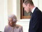 La reina Isabel de Inglaterra recibe al presidente de Alemania