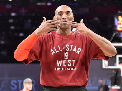 Kobe Bryant en el All Star.