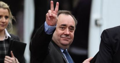 El primer ministro de Escocia, Alex Salmond. 