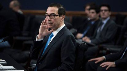 El secretario del Tesoro, Steven Mnuchin 