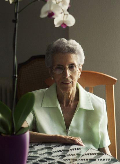 María Victoria Gómez, de 84 años, autora de la denuncia contra el cardenal Rouco Varela.