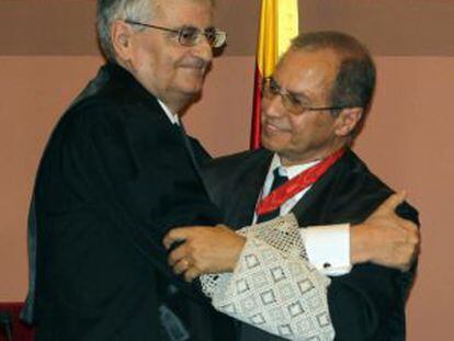 Mart&iacute;n Rodr&iacute;guez Sol con Eduardo Torres Dulce.