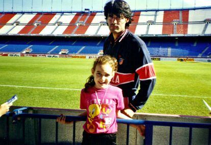 Mi recuerdo más antiguo. Septiembre del año 1996. Estadio Vicente Calderón. Con un jugador muy especial, Caminero.