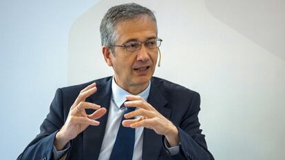 El gobernador del Banco de España, Pablo Hernández de Cos,