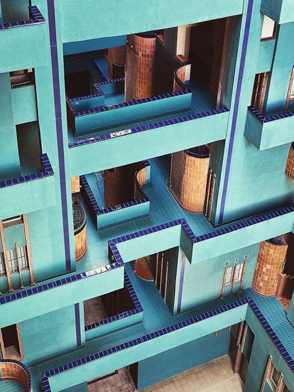 Los edificios de Ricardo Bofill se verán en una de las plantas de la Unité d´Habitacion de Marsella, obra de Le Corbusier