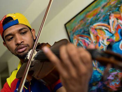 El violinista venezolano Willy Arteaga.