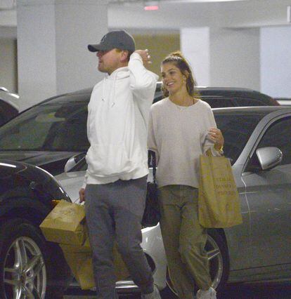 Leonardo DiCaprio y Camila Morrone, el pasado 15 de octubre en Los Ángeles, California.