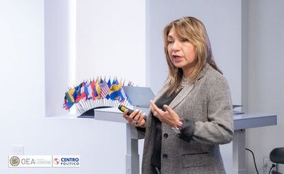 Alejandra Mora Mora, secretaria ejecutiva de la Comisión Interamericana de Mujeres de la OEA.