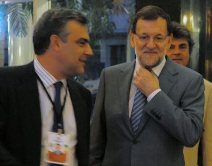 Mariano Rajoy, a su llegada a Panamá.