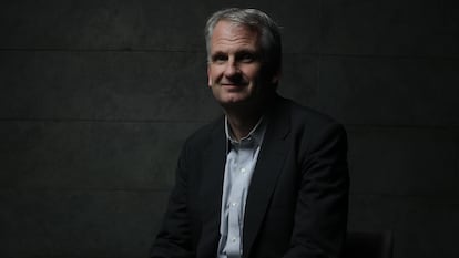 El historiador estadounidense Timothy Snyder, en Madrid en 2018.