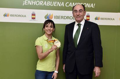 Sandra Sánchez e Ignacio Galán.