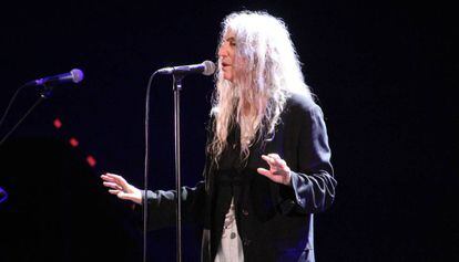 Actuación de Patti Smith en el festival de la Porta Ferrada.