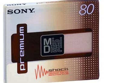 MiniDisc de Sony.