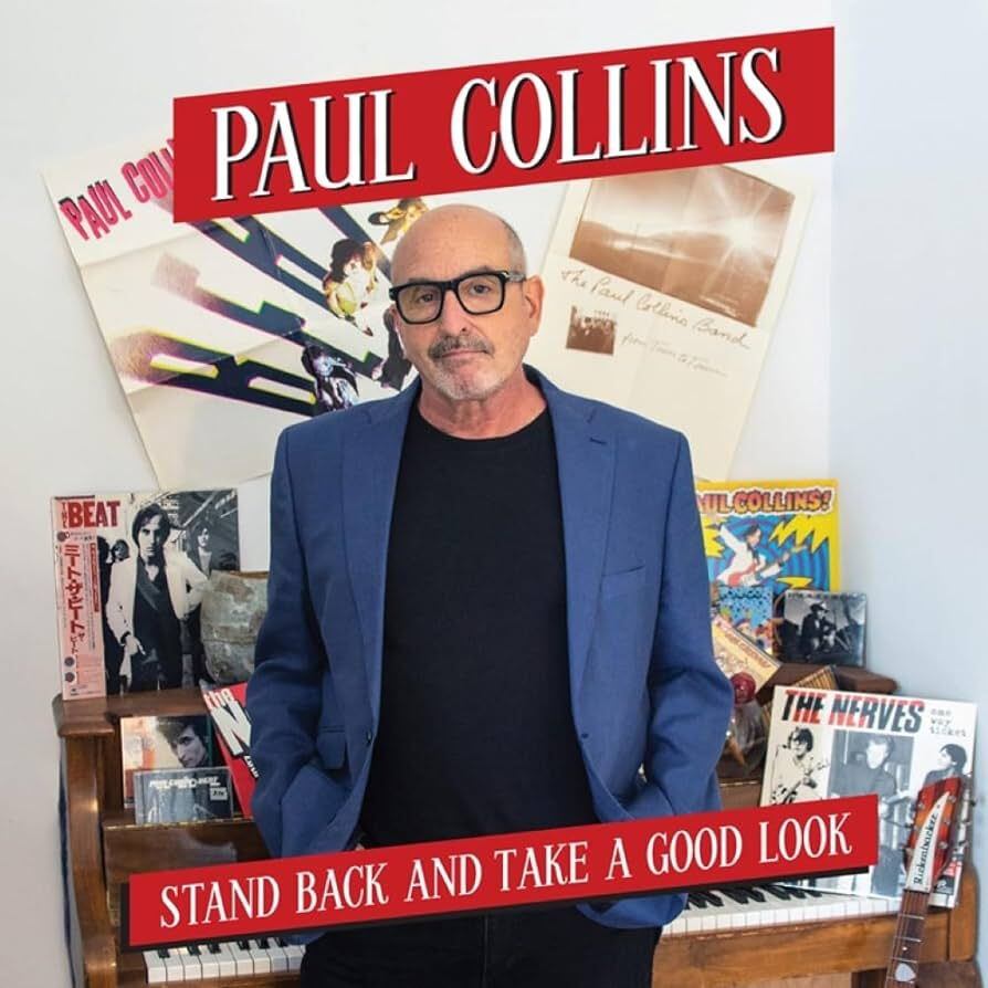 Portada del disco de Paul Collins, ‘Stand Back and Take a Good Look’.