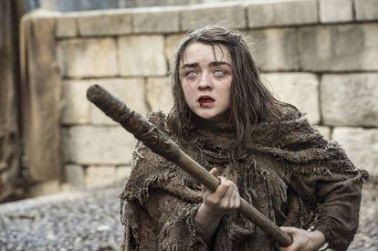 Arya Stark, en la sexta temporada de 'Juego de tronos'.