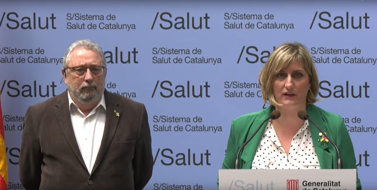 La consejera de Salud, Alba Vergés.