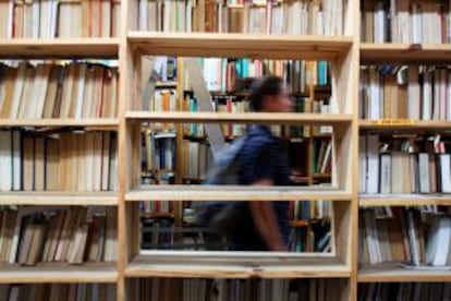 Librería Callejón de los Milagros, en la calle Donceles.