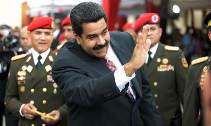 Maduro en un acto militar en Caracas el 1 de julio.