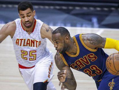 LeBron James y Sefolosha.