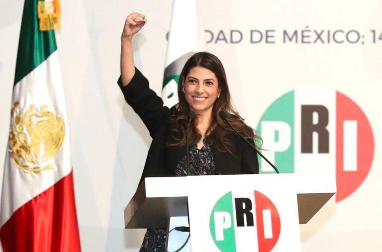 La senadora mexicana Sylvana Beltrones, hija del ex presidente del PRI Manlio Fabio Beltrones.