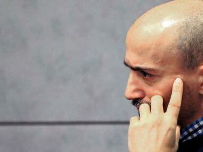 Juan Carlos Aguilar, conocido como el falso monje shaol&iacute;n, este viernes durante la quinta jornada del juicio.