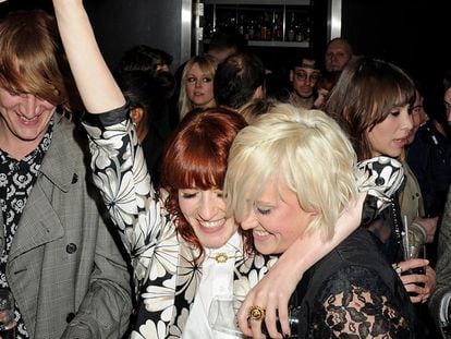 Foto del día: Florence Welch lo da todo en la fiesta de los premios NME