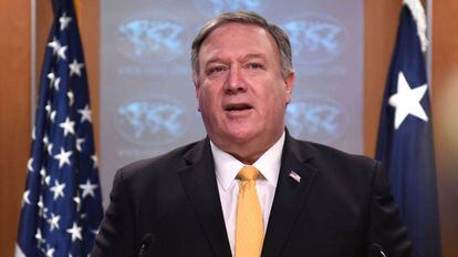 El secretario de Estado, Mike Pompeo.
