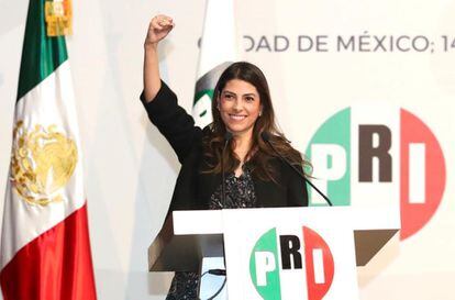 La senadora mexicana Sylvana Beltrones, hija del expresidente del PRI Manlio Fabio Beltrones.