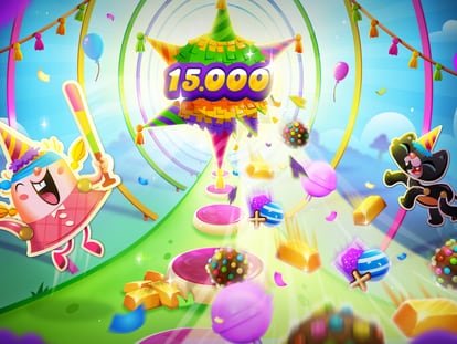 Imagen promocional del nivel 15.000 de 'Candy Crush'.