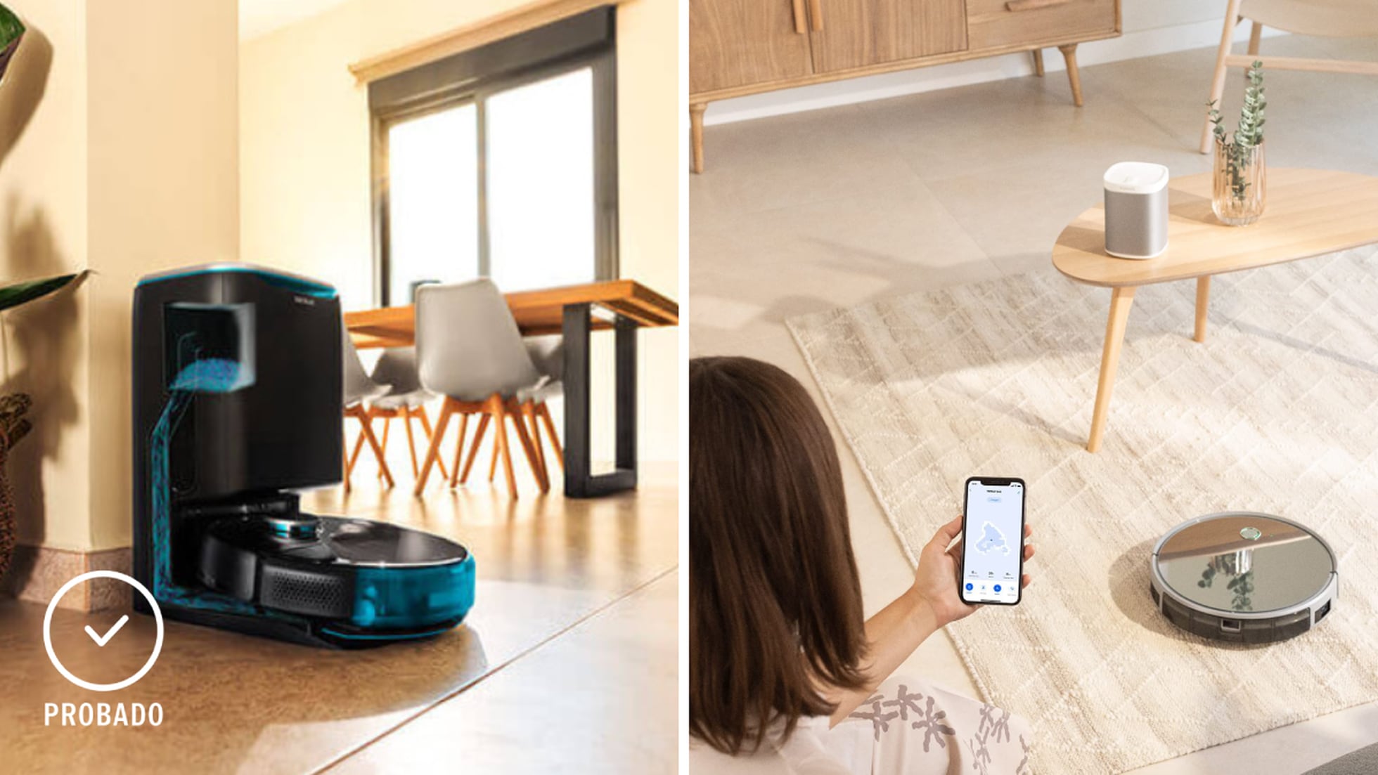 Los diez mejores robots aspiradores de marcas como Dyson, Cecotec o Roomba  tienen autonomía, potencia, sistema de navegación y más