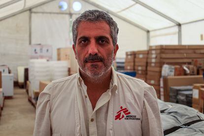 Luis Montiel, coordinador de emergencias de Médicos Sin Fronteras en Mozambique.