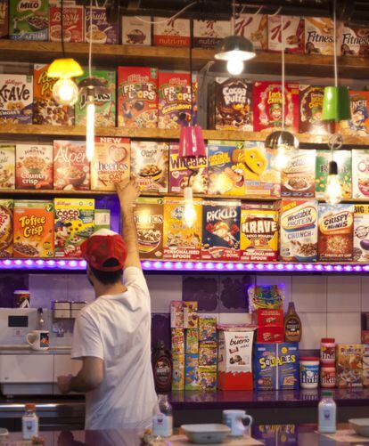 Cereal Lovers Bar, en el madrileño Mercado de Antón Martín.