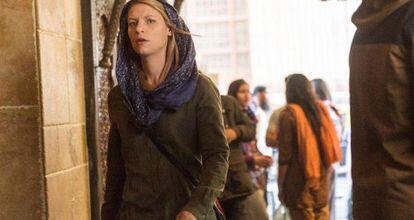 Claire Danes, en una imagen promocional de 'Homeland'.