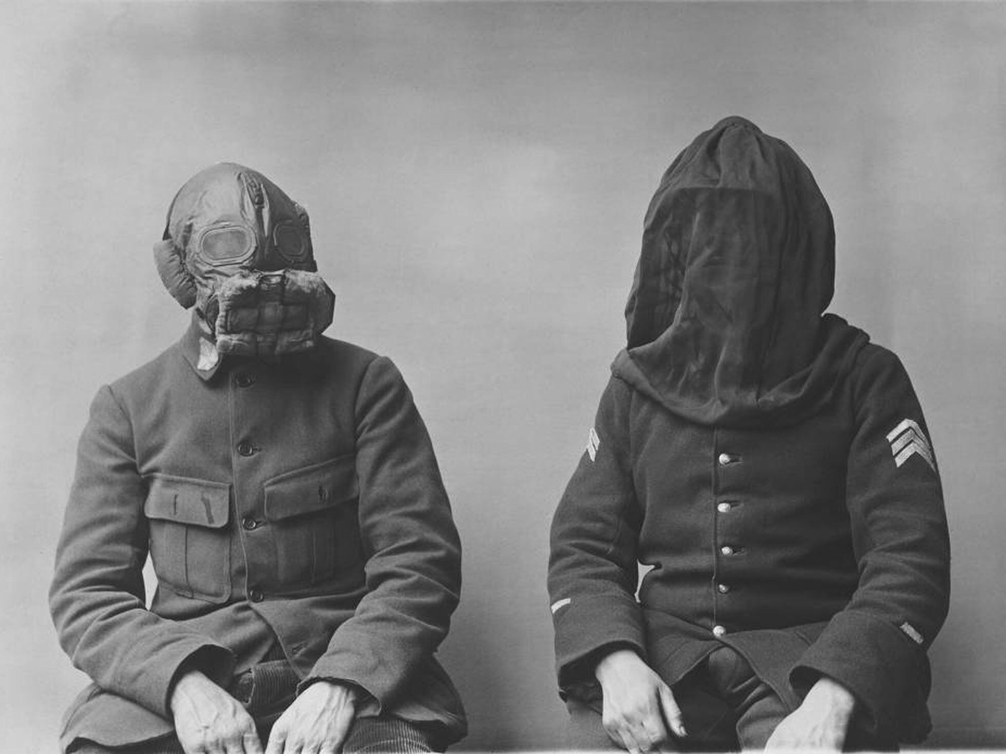 La tecnología de las máscaras de gas en la Gran Guerra