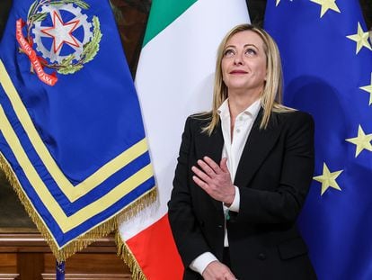 La primera ministra italiana, Giorgia Meloni
24/10/2022