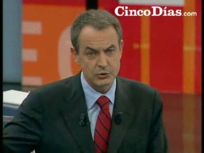 Zapatero: "Yo no engaño, puedo equivocarme"