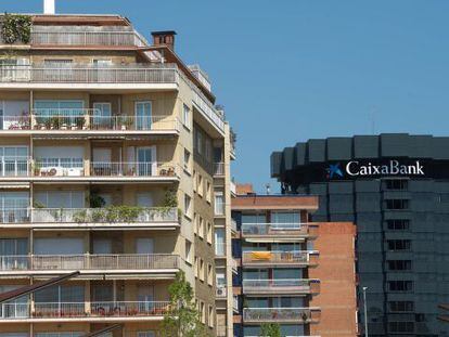 La sede de Caixabank, en Barcelona.