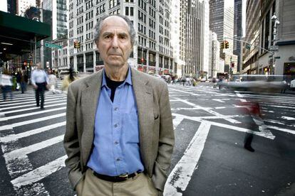 Philip roth, en Nueva York.