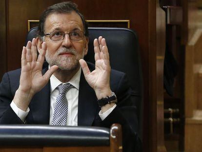 Rajoy al Congrés, en una imatge d'arxiu.