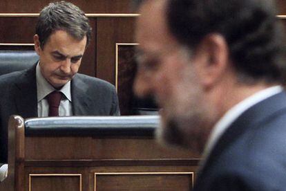 Zapatero y Rajoy