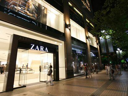 Tienda de Zara en Shanghai (China)