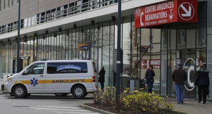 Hospital de Rennes (Francia), donde fueron trasladados los afectados por los ensayos cl&iacute;nicos de Bial.