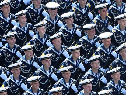 El desfile del Día de la Victoria en Moscú